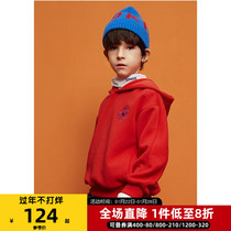 MQD children's clothing 2021 autumn and winter new boys and girls hooded Korean version plus velvet padded warm vests Chinese children Korean version