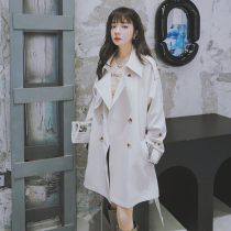 chic wind coat jacket female small sub 2022 spring autumn season new Korean version relaxed temperament superior explosive coat