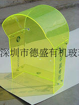 Custom-made plexiglass phone protective cover acrylic phone cover phone booth protective cover soundproof cover rain cover