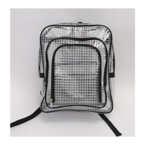 PVC dust-free bag anti-static grid bag dustproof transparent tool satchel 8 inch 12 inch 14 inch 17 inch storage backpack