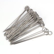 Thickened stainless steel Goose Tail needle roosetail needle thickened roast duck needle barbecued duck neck needle string signature tail