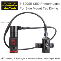 X-ADVENTURER T1800se Side Mount SideMount Technical Submersible Main Light E O CORD