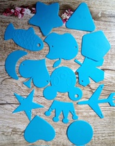 Childrens hair pattern model Hair styling mold Shaving hair styling mold Hair styling figure 14