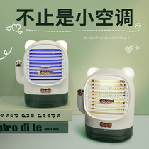 Bed Electric Fan Student Dormitory Mute Home Clip Type Small Electric Fan Cartoon Desktop Plug-in Mini desktop