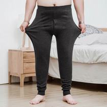 Winter Fattening Guy Warm Pants Men Fat Subs Plus Suede Thickened Autumn Pants Wear Plus Fattening Increase Anti-Chill Cotton Pants Big Line Pants