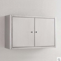 Kitchen stainless steel locker cabinet cupboard locker Bathroom wall-mounted storage hanging balcony cabinet