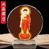 Affinity Bodhisattva portrait Amitabha non clean Buddha wu liang shou Buddha station crystal set-ups for arts and crafts