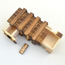 Z cant open the box Kongming lock Luban lock decompression artifact Student adult educational toy lock mystery decryption box