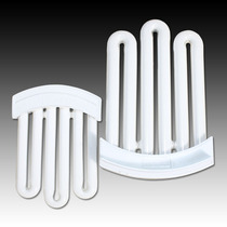  3U-shaped row tube 13W lamp Energy-saving lamp tube Four-pin 25w split row tube ceiling lamp Arc type energy-saving lamp light source