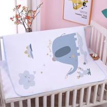 Baby urinary septum Baby cotton waterproof Washable double-sided four-layer breathable menstruation aunt pad large childrens mattress