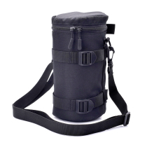 Thickened Protection Anti-Splash Water Shockproof Lens Cylinder Wrap Round Through Lens Bag Single Counter Lens Bag