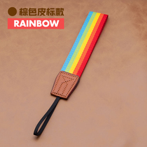 Rainbow stripes Clouds Smiley Face Micro single Polaroid Camera Wrist strap Hand rope Lanyard New product