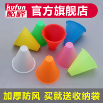 Wheel Pile Obstacle Training Cup Special Roadblock Skate Obstacle Angle Props Practice Tools Triangular Cone