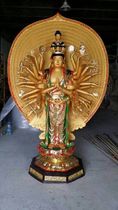 Factory direct sales resin buddha statue dedicated to the temple 2 meters 3 thousand hands Guanyin Bodhisattva thousand hands thousand eyes Guanyin Bodhisattva