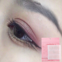 Little red book Lin Yun lace double eyelid patch female no trace invisible tear-free water sticky mesh inside double makeup artist Special