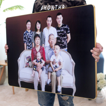 Wash photos make photo frames hang walls crystal tables print custom photos framed family portraits wedding photos baby photos