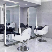 3am hair salon chair Net Red Barber shop chair hair salon special hair cutting stool lift simple glass fiber reinforced plastic ironing