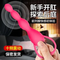 Male Masturbator Electric Backyard Anal Plug Prostate Massager Pubic-Anal Dual-Purpose Couple Flirt adult product nH