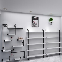 Shopping mall shop Shoes shop shoe rack display rack baking paint board wall shoe shelf female boy shoe rack bag display cabinet
