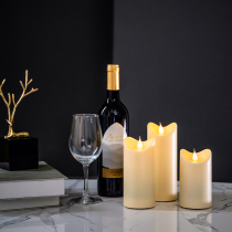 Customizable remote control led electronic candle light simulation candle home decoration soft decoration display festive atmosphere decoration