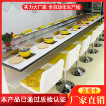 Rotary small hot pot equipment Full set of commercial self-service rotary Malatang skewers shabu-shabu-shabu-shabu-shabu-shabu-shabu-shabu-shabu