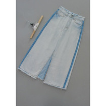 Parallel bar P530-821] Counter brand 729 new OL skirt skirt one step skirt 0 56KG