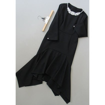Full good printed P422-105] counter brand new womens skirt bottoming dress 0 91KG