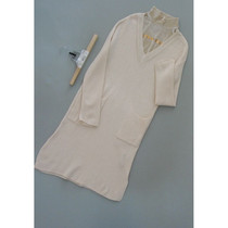 Full good brother P252-110] counter brand new wool womens skirt bottoming dress 0 45KG