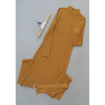 Full Good Fragrant P461-112] counter brand 869 wool womens skirt bottoming dress 0 64KG