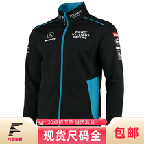 20 Williams jacket long sleeve f1 racing clothing autumn winter clothing Williams team jacket warm sweater style