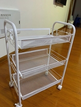 Hairdressing tool cart products hair salon special beauty bed beauty salon trolley small shelf multi-function washing face