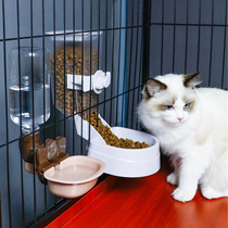 Automatic feeder hanging cat cat food bowl feeding supplies food basin pet cat bowl feeding cat self-service feeding machine