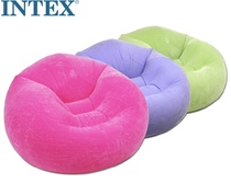 INTEX-68569 luxury flocking single inflatable sofa lazy sofa home casual sofa increased
