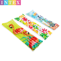 INTEX-59720 adult swimming floating bed water inflatable bed fashion inflatable floating drainage sleeping mat