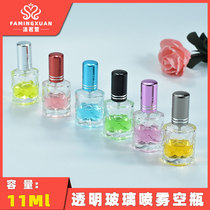 Fa Ming Xuan separate empty bottle glass bottle bulk perfume empty bottle 11ML glass spray perfume bottle