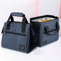 Outdoor picnic bag aluminum foil thick warm insulation bag Hand bag travel bag climbing cold drink bag large backpack