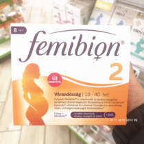 The new version of German femibion ​​2 segment pregnant women special folic acid tablets Ivian pregnancy nutrition package DHA8 weeks