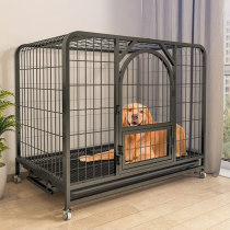 Dog Cage Large Dog Medium Dog Indoor pet Golden Retriever Corgi Oversized with Toilet Separate Kennel Dog Fence