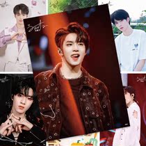 Liu Yaowen posters Signature Write a real full moon Peripheral Wolf Cub Wen Yan Wen Babylon Photo Sticker Postcards