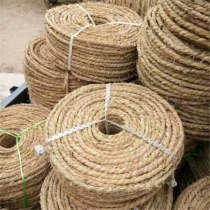 Straw rope rope straw hand-woven decorative garden bundle trees flowers and trees transplanting dressing soil ball moisturizing antifreeze