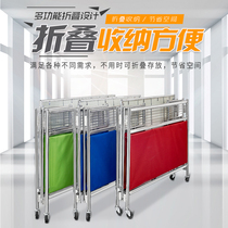 Supermarket promotional car display rack Folding promotional float shelf Special car dump truck Clothing store promotional sales truck