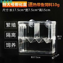 Small fish egg incubator guppies breeding box anchovies zebrafish large small separation acrylic production room