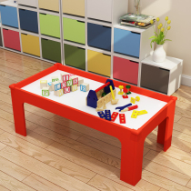 Creative early education toy table space sand table game building block table multifunctional toy table children handmade table learning table