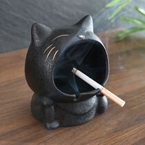 Ashtray spoof creative personality trend household 2021 ceramic ashtray large oversized extra large cartoon advanced