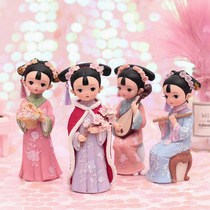 Teenage Girl Hearts Court Wind Gaggi Tabergy Desktop Small Pendulum man Puppet doll Gongzai sends girl friend a birthday present