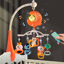 Baby bedside rattle rotation 0-1 year old baby puzzle early education 6 months old newborn grasping training toy