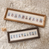Children passport photo frames pendulum tai bao happens almost reached the age of growth souvenir photo frame of your one-inch photo infant arrangement