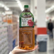 Shanghai costco Taiwan TreeTop tree top apple juice 100% pure vegetable juice peach oolong tea drink