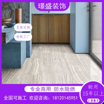 Clean Foo PVC Flooring School Kindergarten Indoor Plastic Coiled Material Anti-Wear Wear Factory Commercial Thickened Flame Retardant