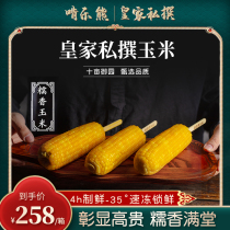 Organic corn cob non-GMO corn fresh fresh northeast sticky corn glutinous corn cornstarch royal gift box